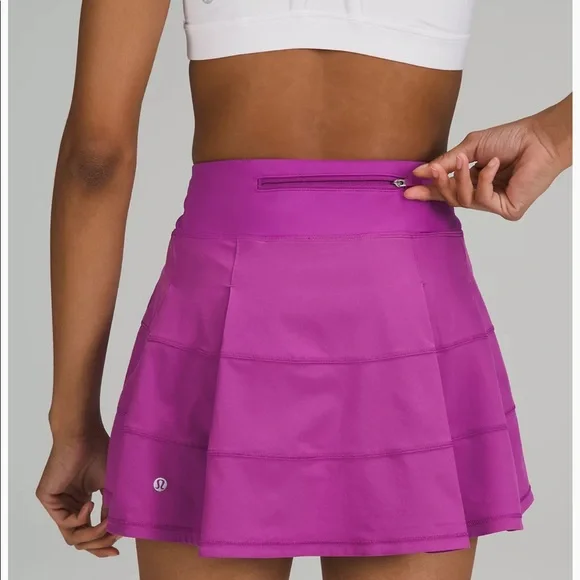 💜LULULEMON PACE RIVAL SKIRT/SKORT TALL-VIVID PLUM-4/6/8/10/12💜